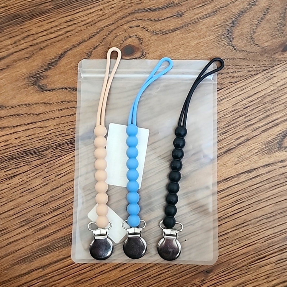Silicone Pacifier clips
